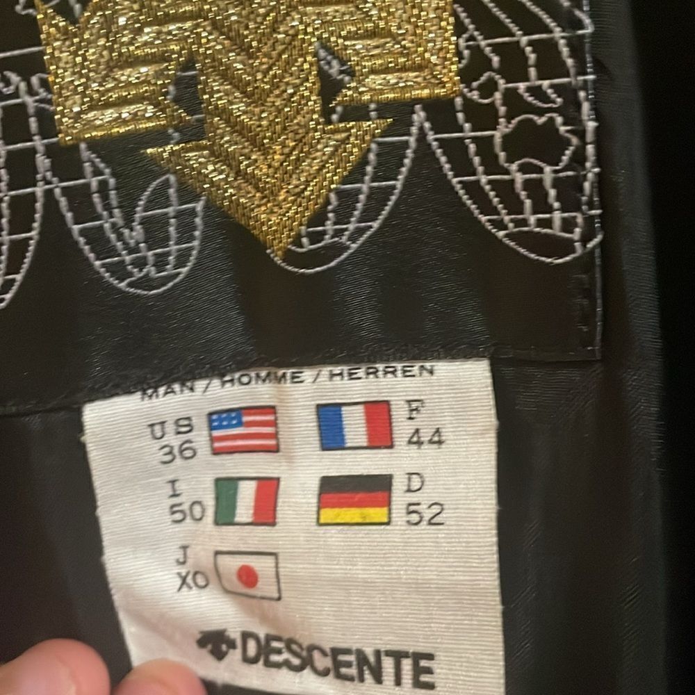 Descente men’s black skiing overall bib mountaineering gear snowboarding size 36 - Picture 12 of 15